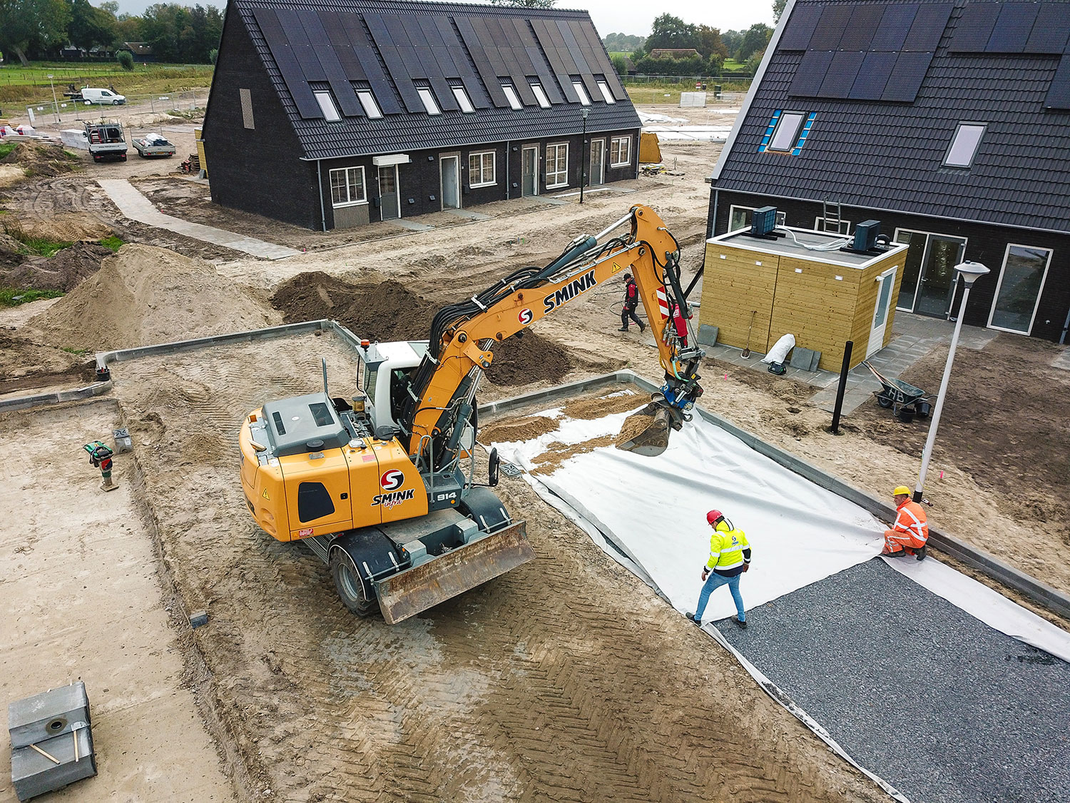 Duurzame oplossing voor het afvoeren van regenwater in nieuwbouwwijk De Dijkjes te Elburg